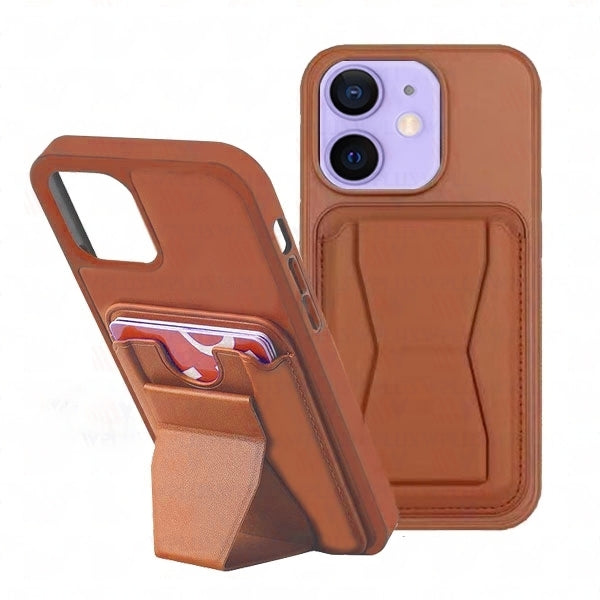 Étui portefeuille avec porte-cartes et béquille pour iPhone 12/12 Pro Étui portefeuille avec porte-cartes et béquille pour iPhone 12/12 Pro